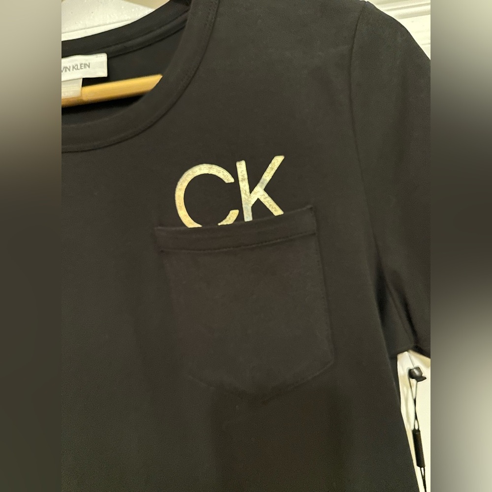 NWT Calvin Klein T-Shirt Dress - Size Small - Picture 2 of 3